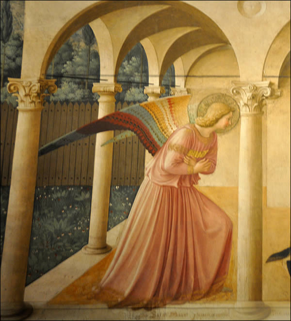 L'ange de l'Annonciation
