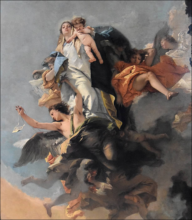La Vierge remettant à Simon Stock le scapulaire