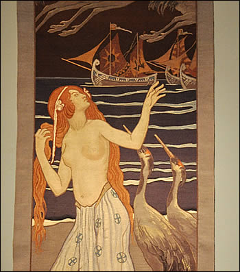 Détail de la tapisserie de Cassandre