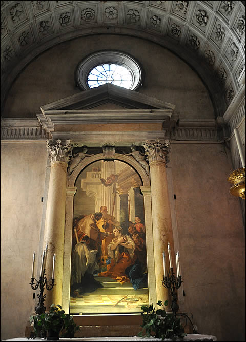 La dernière communion de Sainte Lucie de Tiepolo