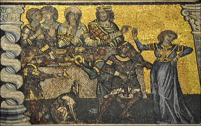 Salomé demande a tête de Saint Jean à Hérode