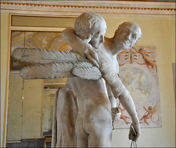 Dédale et Icare de Canova