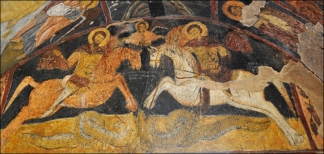 Les deux Saints Chevaliers
