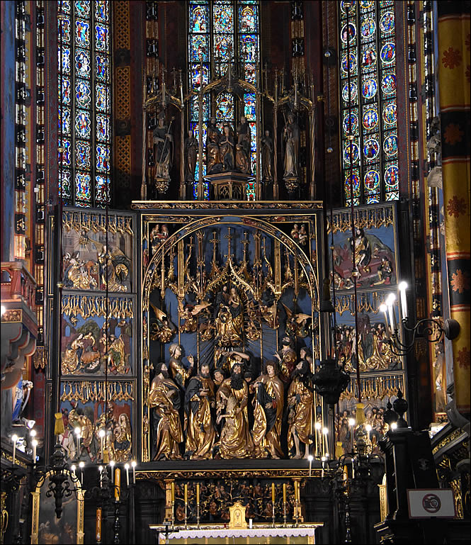 Le retable de la Dormition de la Vierge