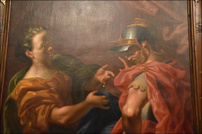 Jaël et Barac devant le corps de Sisara