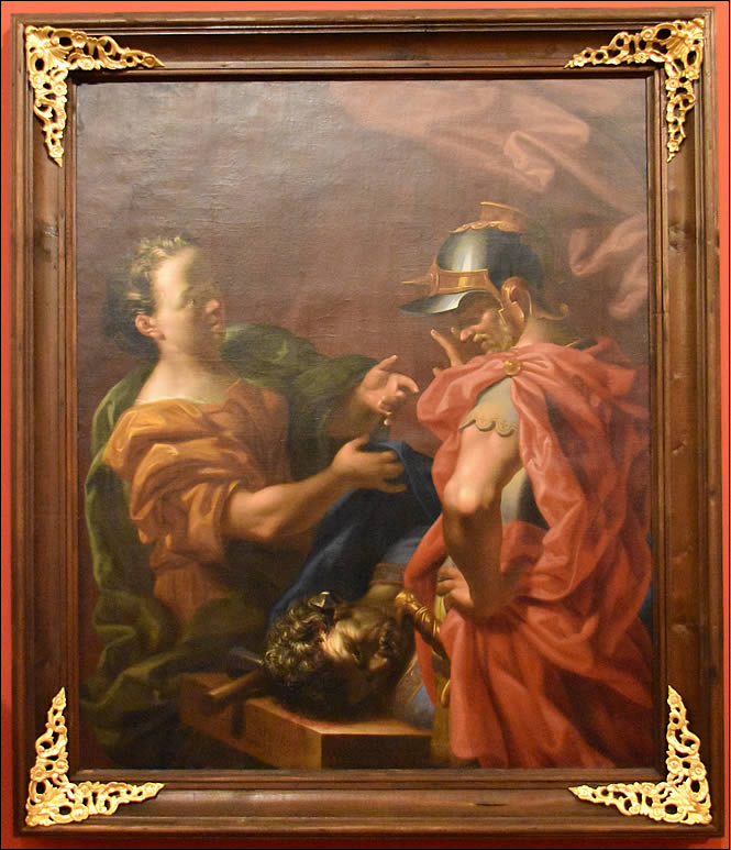 Tableau représentant Jaël et Sisara