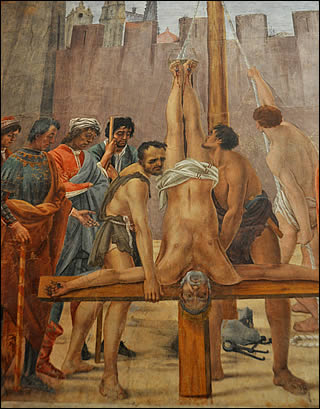 Sant pierre crucifié