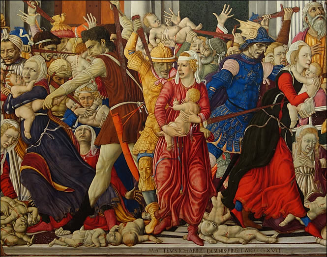 Détail du Massacre des Saints Innocents
