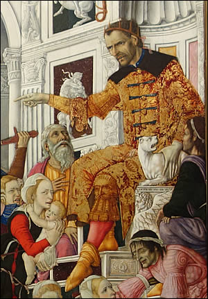 Hérode dans le Massacre des Saints Innocents