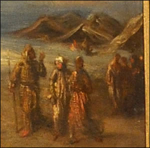 Le camp de cosaques