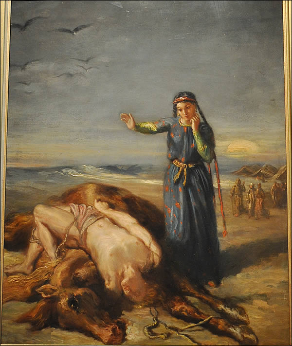 Le tableau représentant Mazeppa