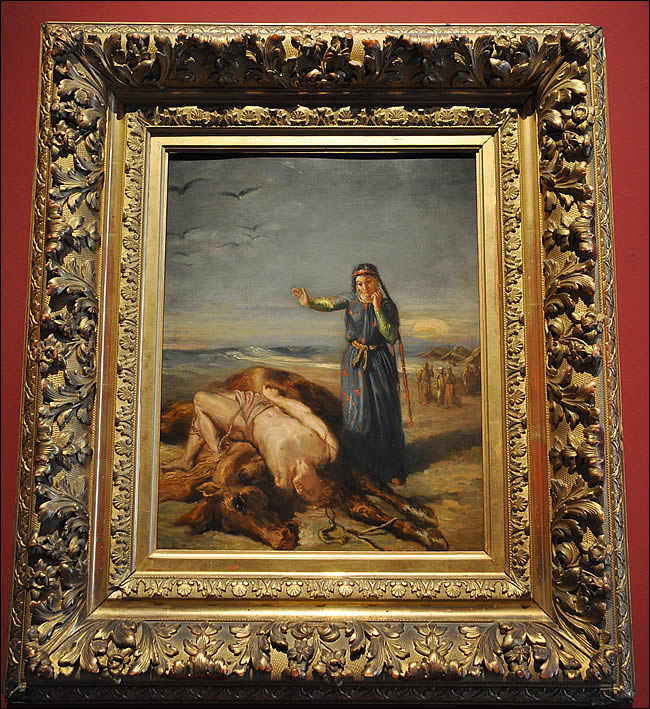 Peinture de Théodore Chassériau représentant Mazeppa