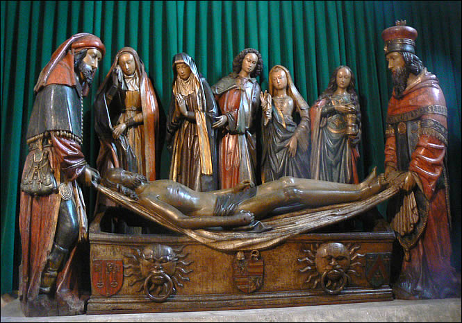 La mise au Tombeau du Christ