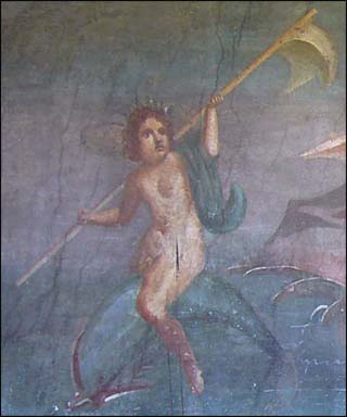 Un Amour de la fresque de la naissance de Vénus