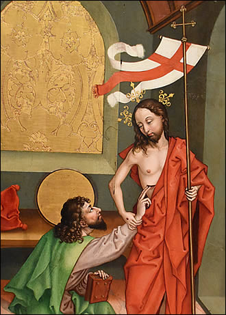Saint Thomas et le Christ
