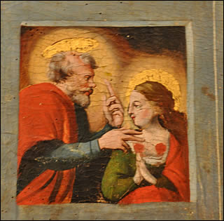Sainte Agathe soignée par Saint Pierre