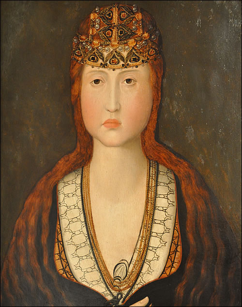 Portrait de Sainte Jeanne du Portugal
