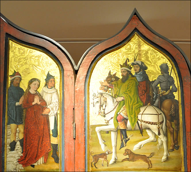 Sainte Marguerite et le préfet Olybrios