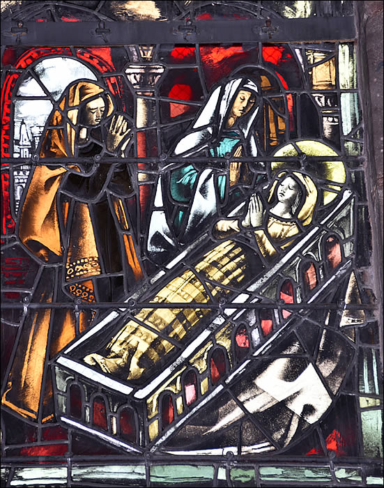 Mort de Sainte Odile