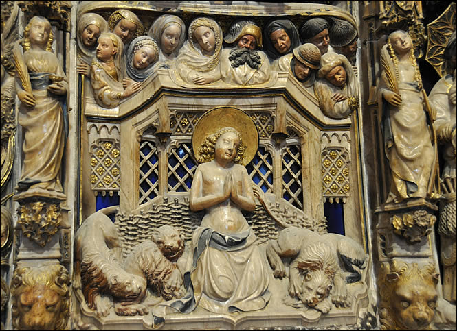 Sainte Thècle et les fauves