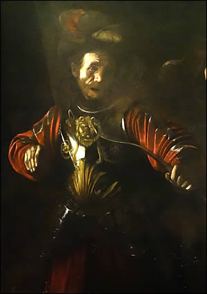 Détail du tableau de Sainte Ursule