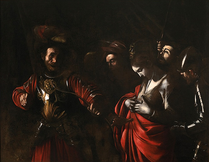 Le martyre de Sainte Ursule par le Caravage
