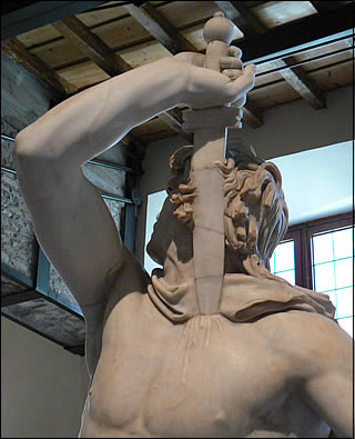 Détail du suicide du Galate